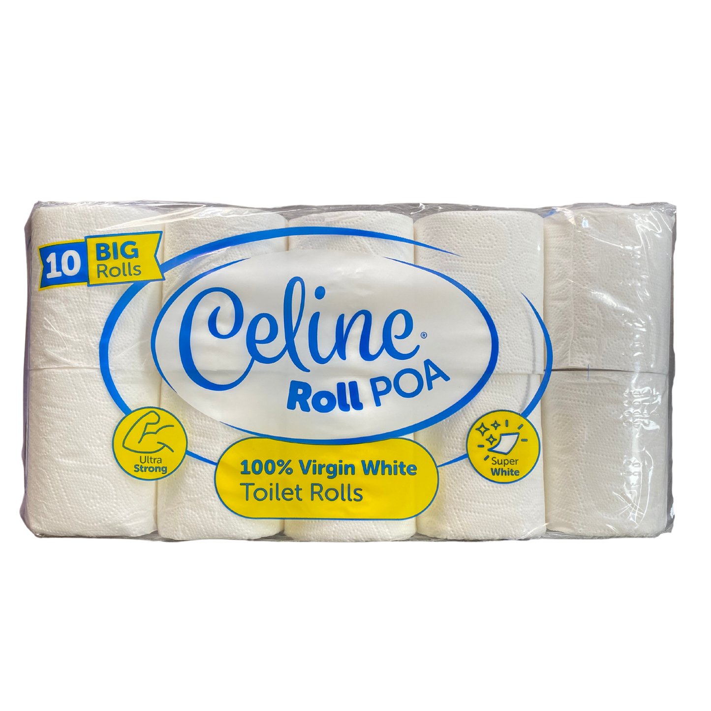 Celine Roll Poa Luxury Toilet Tissue -  Ten Pack