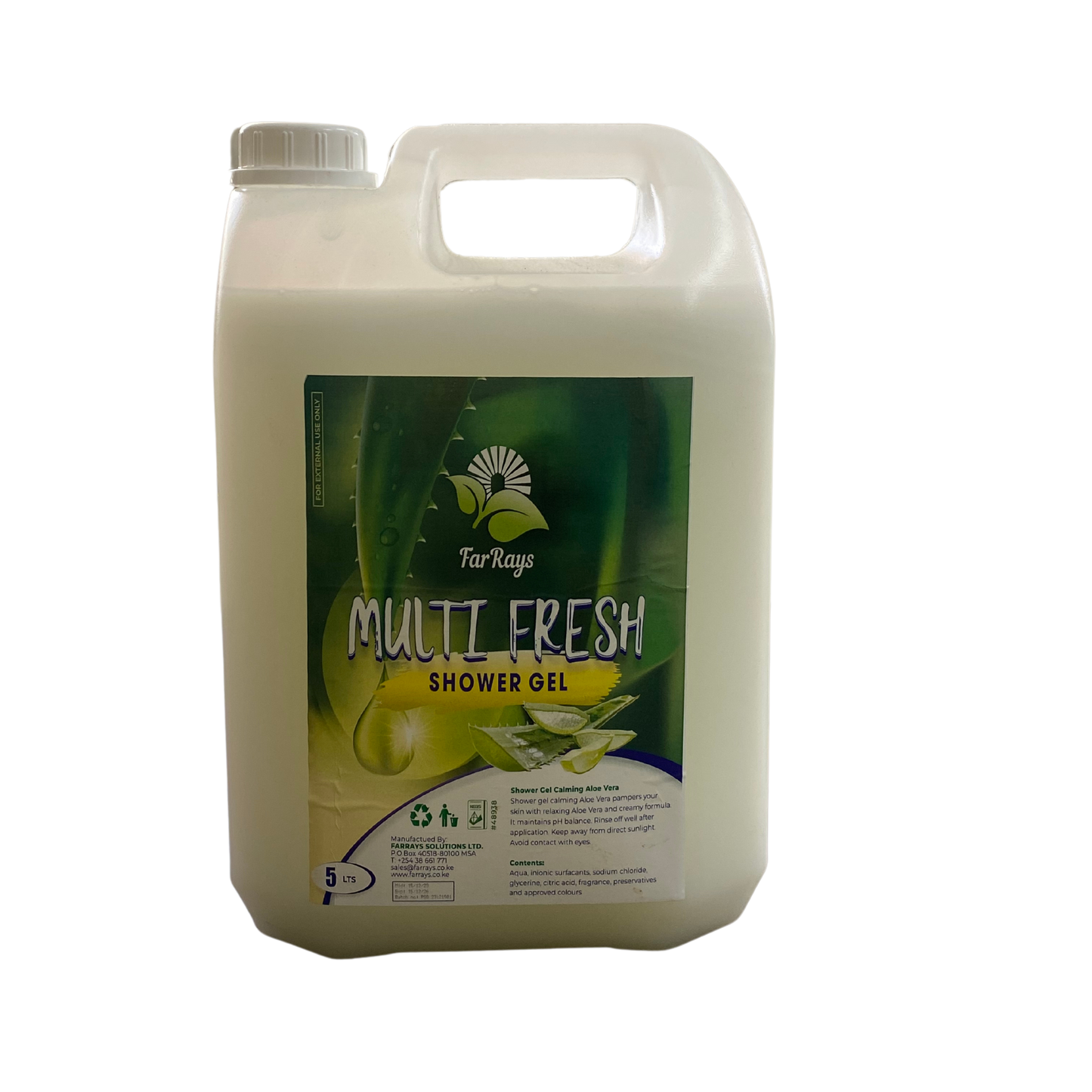 Farrays Multifresh Shower Gel - 5 Litres