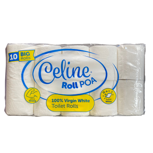 Celine Roll Poa Luxury Toilet Tissue -  Ten Pack