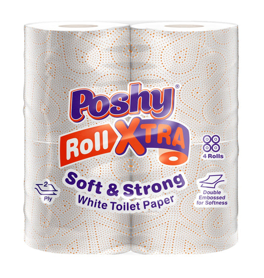 Poshy Roll Xtra - Four Pack