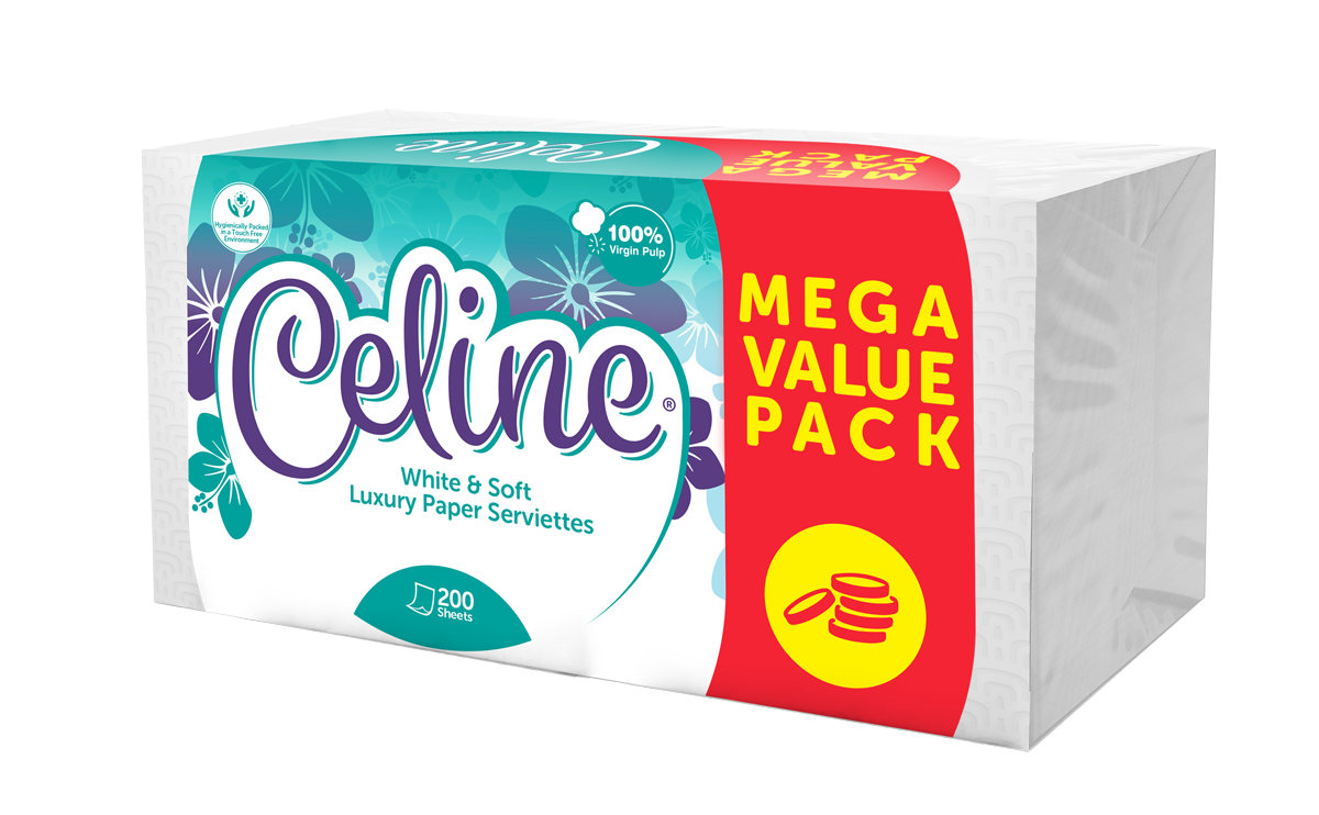 Celine Serviettes Value Pack