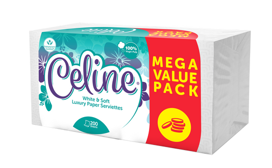 Celine Serviettes Value Pack
