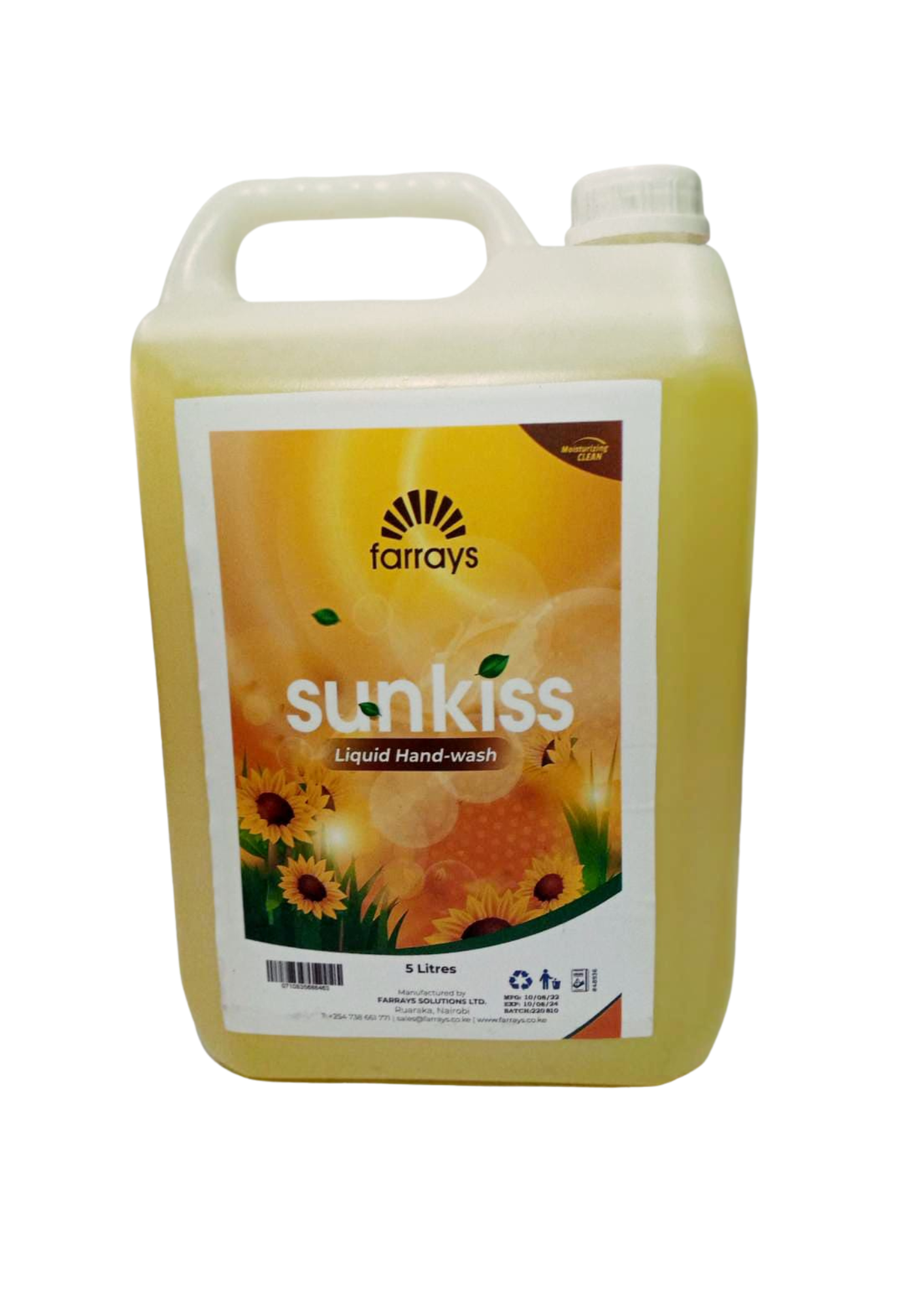 Farrays Hand Wash 5Lt - Sunkiss