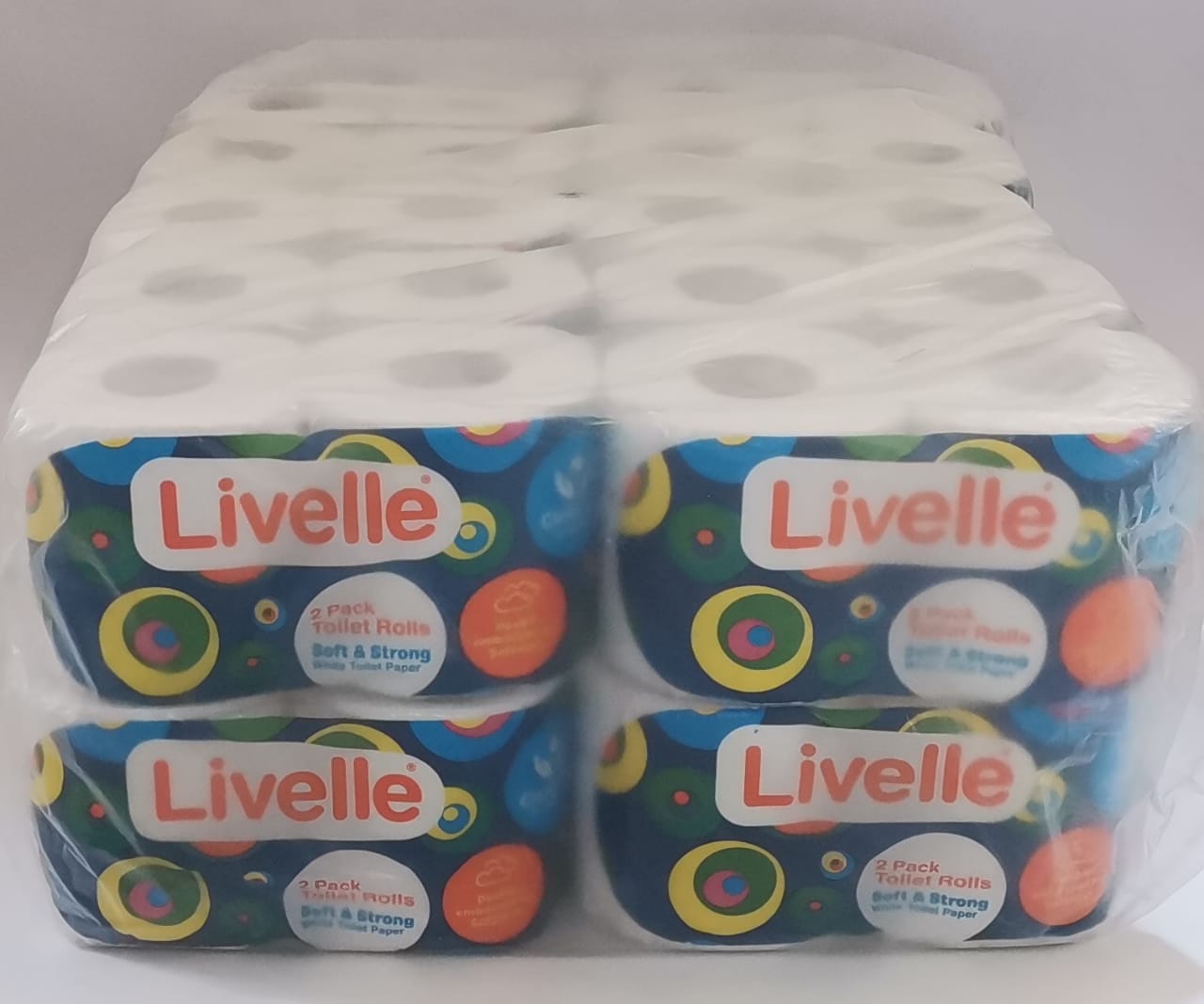 Livelle Toilet Tissue -  Twin Pack