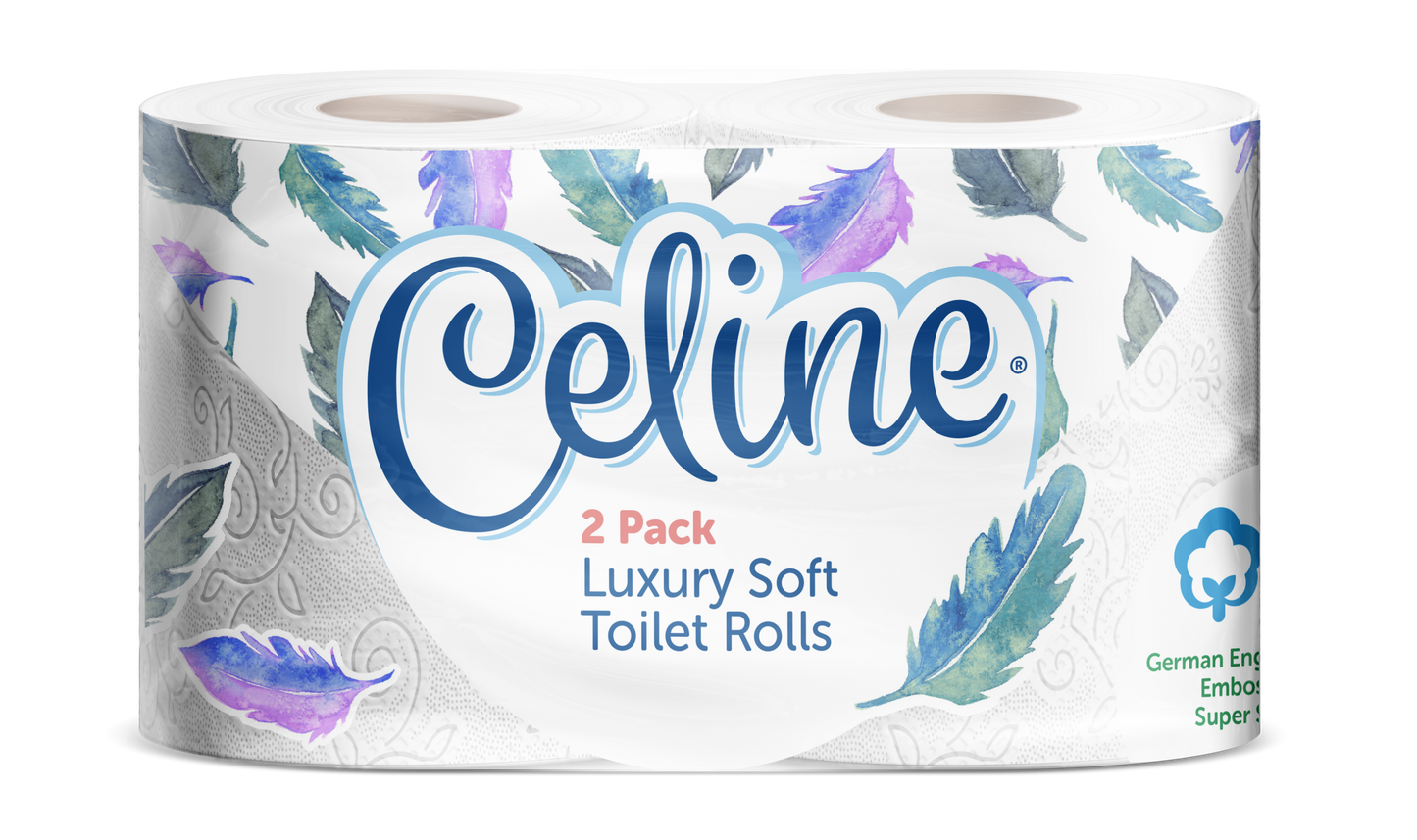 Celine Luxury Toilet Tissue - Twin Pack