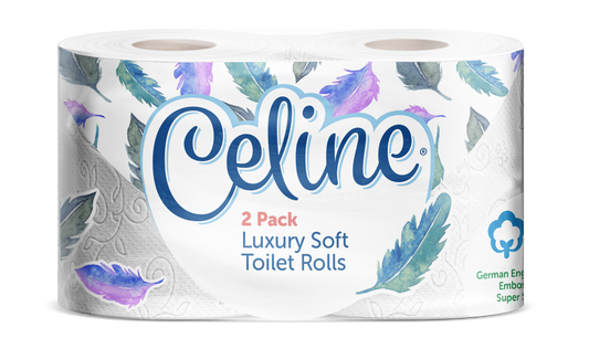 Celine Luxury Toilet Tissue - Twin Pack