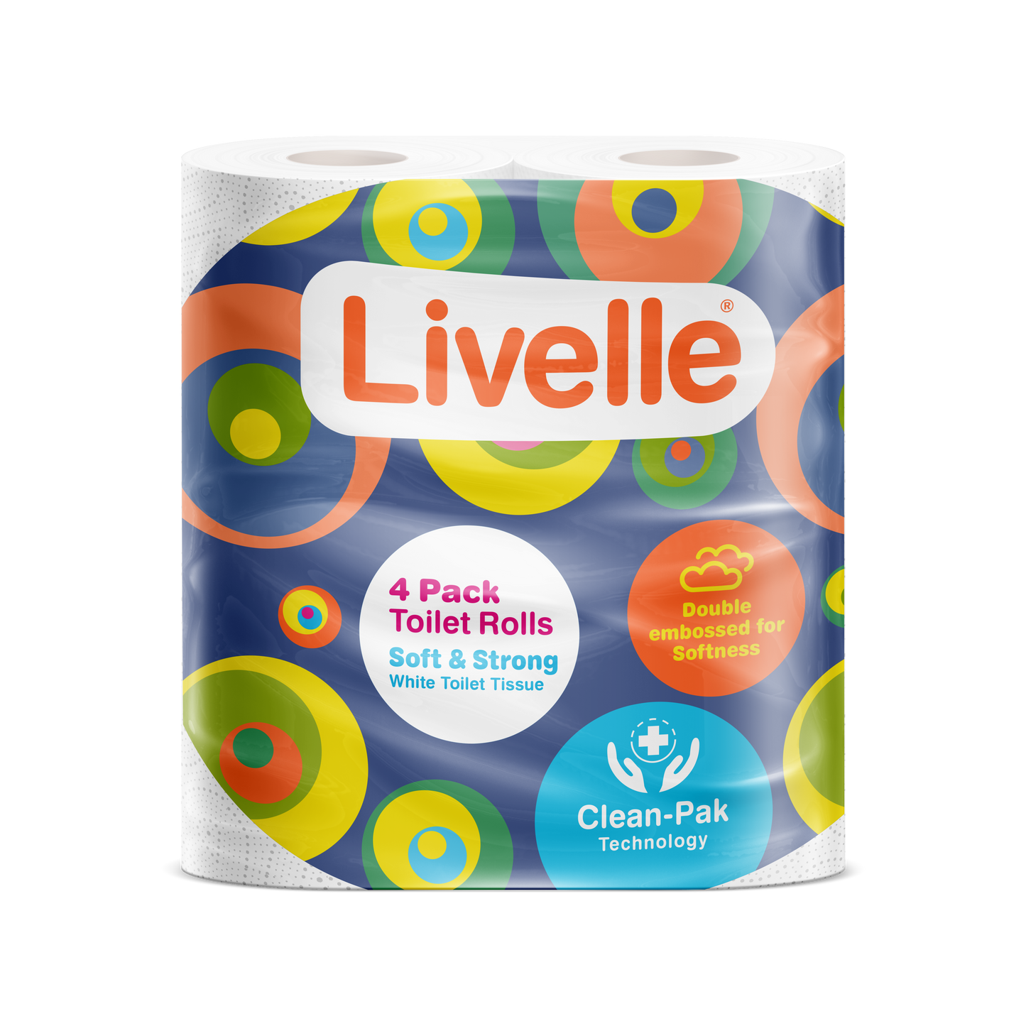 Livelle Toilet Tissue - Four Pack